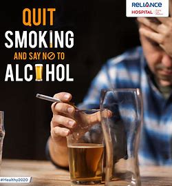  Avoid alcohol and tobacco