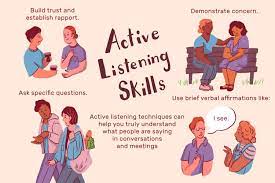 be an active listener