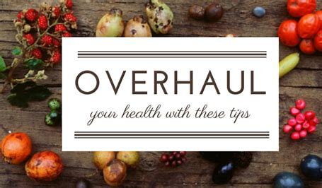 overhaul your diet