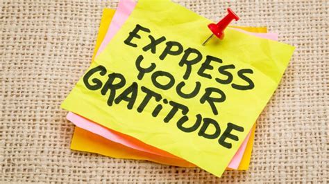 express your gratitude