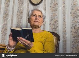 lady reading the Bible
