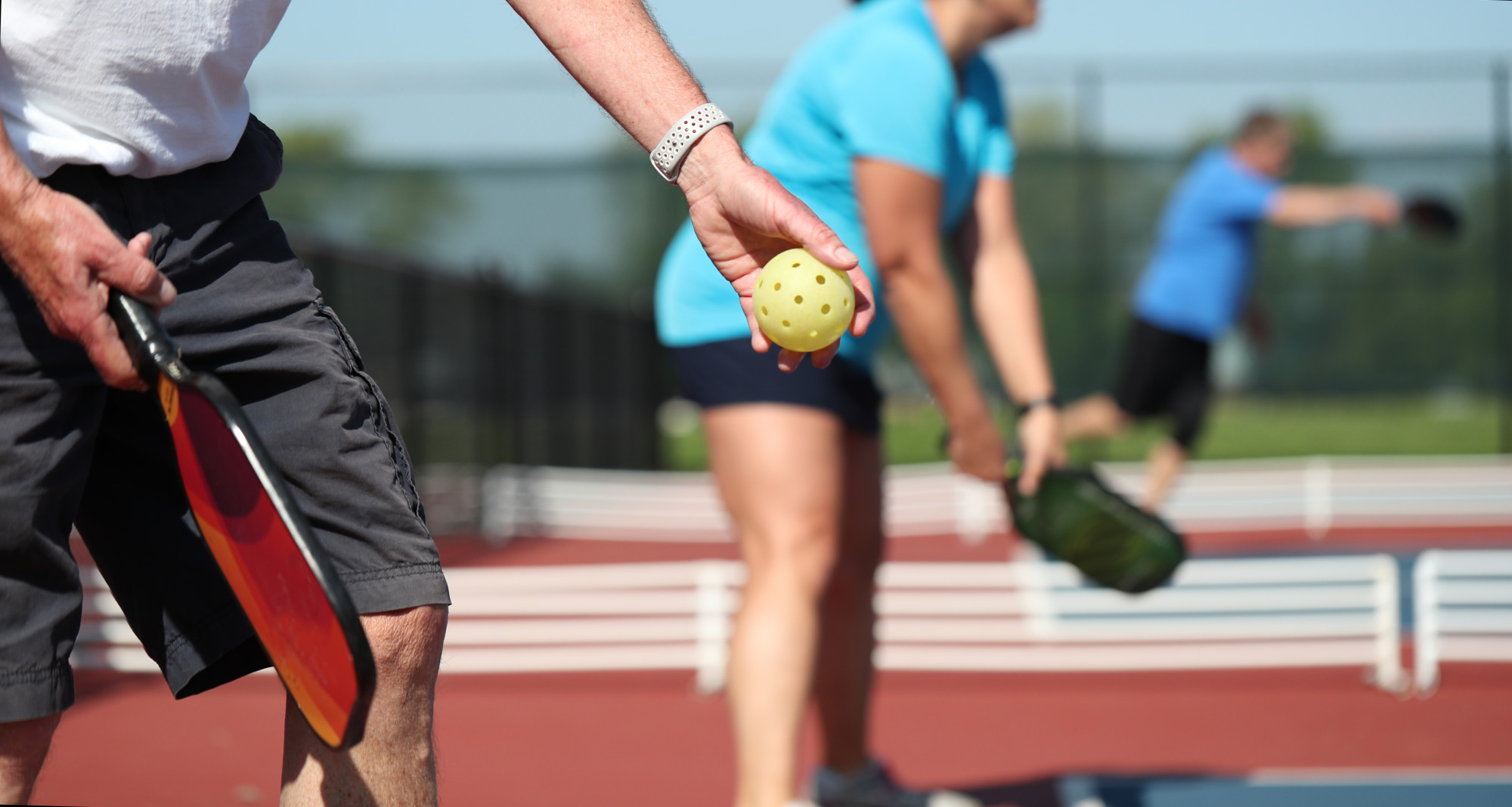 serving the ball