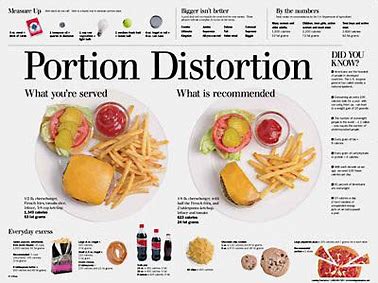 portion size