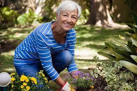 senior gardening