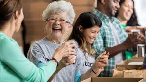 senior volunteer