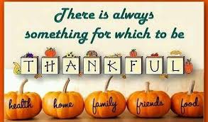 be thankful