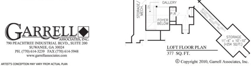 Hot Springs Cottage Floor Plan