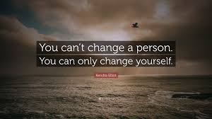 cannot change people cannot change people