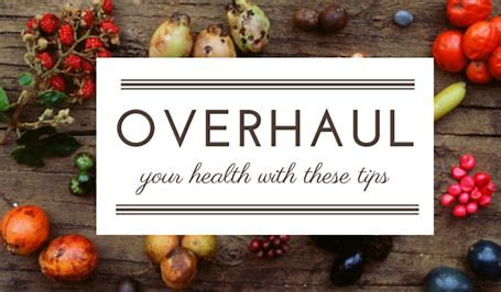 overhaul your diet
