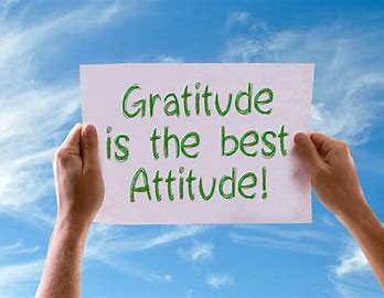 gratitude is the best attitude