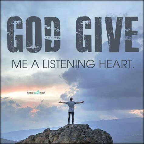 listen to God