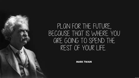 plan for the future