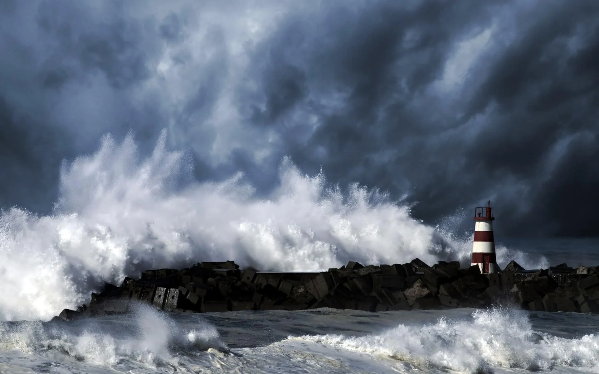 storm at sea