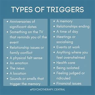 identify your triggers